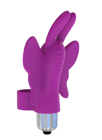 Doigt chinois vibrant papillon violet - VB051